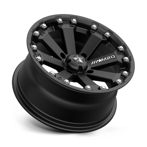 MSA Offroad Wheels M20-04737 MA20 14X7 4X137 S-BLK 00MM - Truck Part Superstore