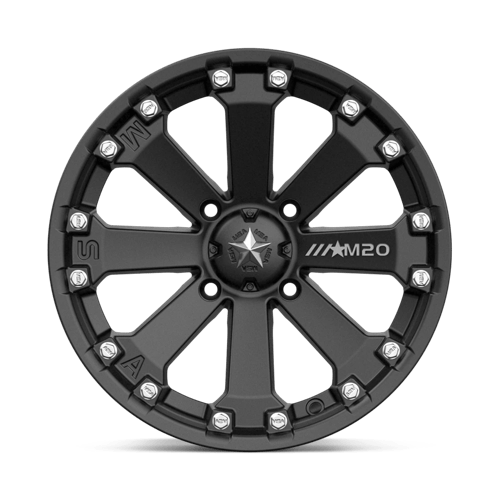 MSA Offroad Wheels M20-04756 MA20 14X7 4X156 S-BLK 00MM - Truck Part Superstore