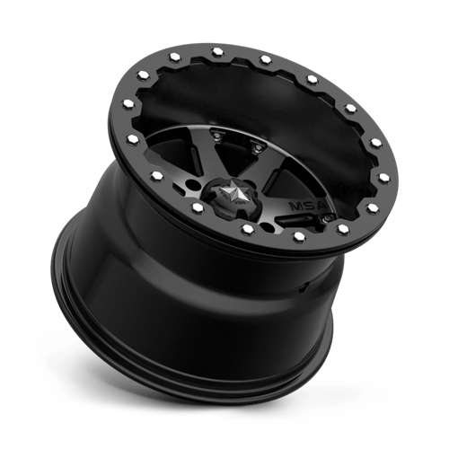 MSA Offroad Wheels M21-04037 MA21 14X10 4X137 CHARCOAL -10MM - Truck Part Superstore