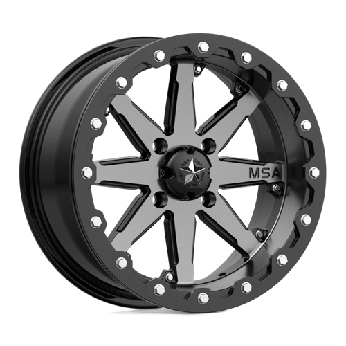 MSA Offroad Wheels M21-04737 MA21 14X7 4X137 CHARCOAL 00MM - Truck Part Superstore