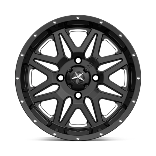 MSA Offroad Wheels M26-08737M MA26 18X7 4X137 MILL G-BLK 00MM - Truck Part Superstore