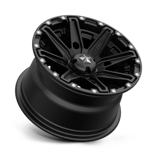 MSA Offroad Wheels M33-02756 MA33 12X7 4X156 S-BLK 10MM - Truck Part Superstore