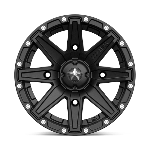 MSA Offroad Wheels M33-02756 MA33 12X7 4X156 S-BLK 10MM - Truck Part Superstore
