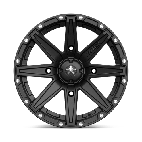 MSA Offroad Wheels M33-05010 MA33 15X10 4X110 S-BLK 00MM - Truck Part Superstore