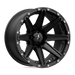 MSA Offroad Wheels M33-14710 MA33 14X7 4X110 S-BLK -47MM - Truck Part Superstore