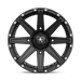 MSA Offroad Wheels M33-05756 MA33 15X7 4X156 S-BLK 10MM - Truck Part Superstore