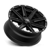 MSA Offroad Wheels M33-06737 MA33 16X7 4X137 S-BLK 10MM - Truck Part Superstore