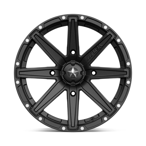 MSA Offroad Wheels M33-06737 MA33 16X7 4X137 S-BLK 10MM - Truck Part Superstore