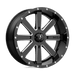 MSA Offroad Wheels M34-020737M MA34 20X7 4X137 G-BLK MILL 00MM - Truck Part Superstore