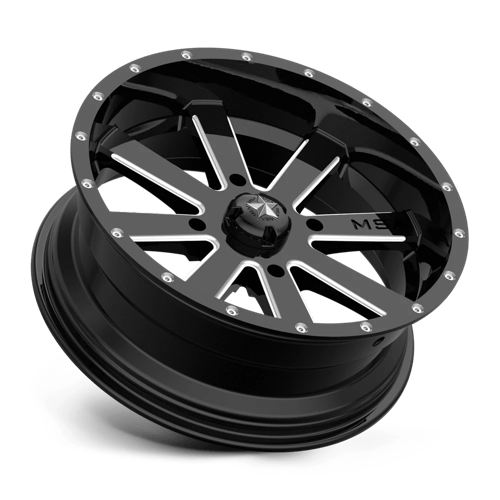 MSA Offroad Wheels M34-020756M MA34 20X7 4X156 G-BLK MILL 00MM - Truck Part Superstore