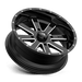 MSA Offroad Wheels M34-022737M MA34 22X7 4X137 G-BLK MILL 00MM - Truck Part Superstore