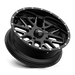 MSA Offroad Wheels M35-022737M MA35 22X7 4X137 G-BLK MILL 00MM - Truck Part Superstore