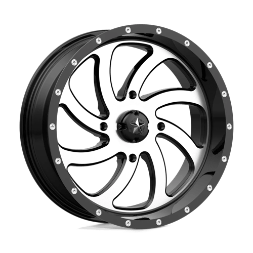 MSA Offroad Wheels M36-024756 MA36 24X7 4X156 MACH G-BLK 00MM - Truck Part Superstore