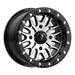 MSA Offroad Wheels M37-04756 MA37 14X7 4X156 G-BLK MACH 10MM - Truck Part Superstore