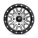 MSA Offroad Wheels M37-05737 MA37 15X7 4X137 G-BLK MACH 10MM - Truck Part Superstore