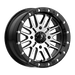 MSA Offroad Wheels M37-06737 MA37 16X7 4X137 G-BLK MACH 10MM - Truck Part Superstore