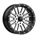 MSA Offroad Wheels M37-018756 MA37 18X7 4X156 G-BLK MACH 10MM - Truck Part Superstore