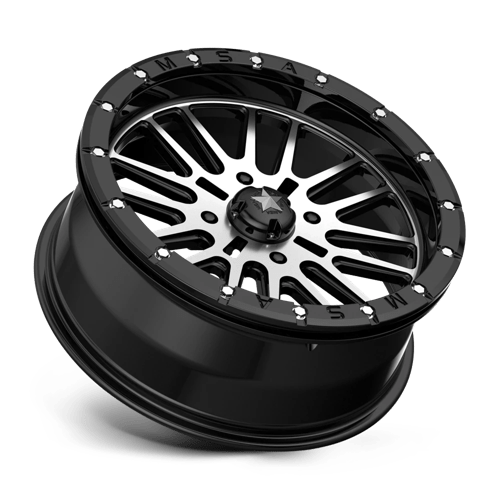 MSA Offroad Wheels M37-018737 MA37 18X7 4X137 G-BLK MACH 10MM - Truck Part Superstore