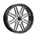 MSA Offroad Wheels M38-022756 MA38 22X7 4X156 G-BLK MACH 10MM - Truck Part Superstore