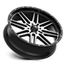 MSA Offroad Wheels M38-022737 MA38 22X7 4X137 G-BLK MACH 10MM - Truck Part Superstore