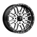 MSA Offroad Wheels M38-06756 MA38 16X7 4X156 G-BLK MACH 10MM - Truck Part Superstore