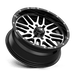 MSA Offroad Wheels M38-06756 MA38 16X7 4X156 G-BLK MACH 10MM - Truck Part Superstore