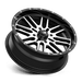 MSA Offroad Wheels M38-018756 MA38 18X7 4X156 G-BLK MACH 10MM - Truck Part Superstore