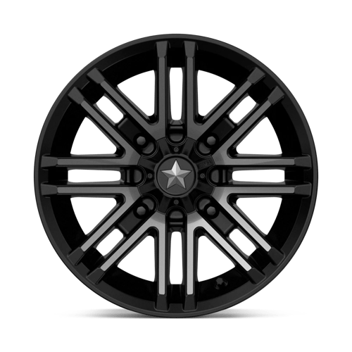 MSA Offroad Wheels M40-04710 MA40 14X7 4X110 S-BLK TTCC 10MM - Truck Part Superstore