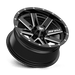 MSA Offroad Wheels M41-14710 MA41 14X7 4X110 G-BLK MILL -47MM - Truck Part Superstore