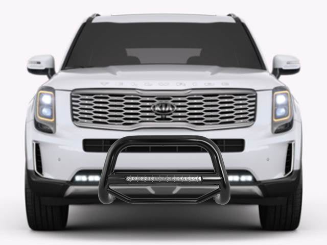 Black Horse Off Road MAB-B7502B Black Steel No skid plate - Truck Part Superstore