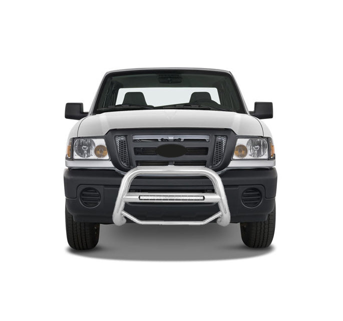 Black Horse Off Road MAB-FOB1501S Stainless Steel Stainless Steel No skid plate - Truck Part Superstore