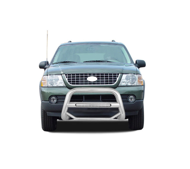 Black Horse Off Road MAB-FOB2901S Stainless Steel Stainless Steel No skid plate - Truck Part Superstore