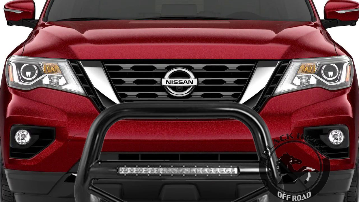 Black Horse Off Road MAB-NIA1802B Black Steel No skid plate - Truck Part Superstore