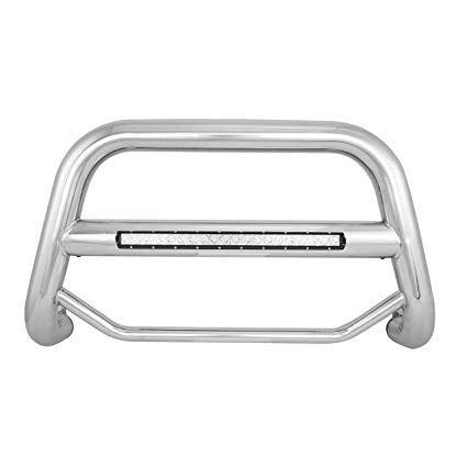 Black Horse Off Road MAB-TOB4802S Stainless Steel Stainless Steel No skid plate - Truck Part Superstore