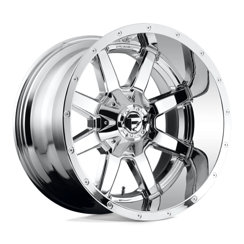 Fuel 1PC D53620209847 D536 20X12 6X135/5.5 CHR-PLATED -44MM - Truck Part Superstore