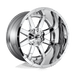 Fuel 1PC D53624409845 D536 24X14 6X135/5.5 CHR-PLATED -75MM - Truck Part Superstore