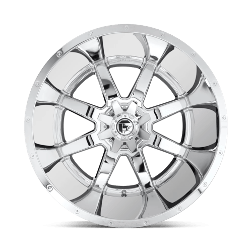 Fuel 1PC D53624409845 D536 24X14 6X135/5.5 CHR-PLATED -75MM - Truck Part Superstore