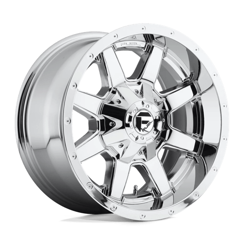 Fuel 1PC D53617909845 D536 17X9 6X135/5.5 CHR-PLATED -12MM - Truck Part Superstore
