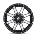 Fuel 1PC D53720209847 D537 20X12 6X135/5.5 MT-BLK-MACH -44MM - Truck Part Superstore