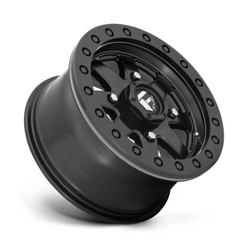 Fuel UTV D9361470A554 D936 14X7 4X156 MT-BLK 38MM - Truck Part Superstore