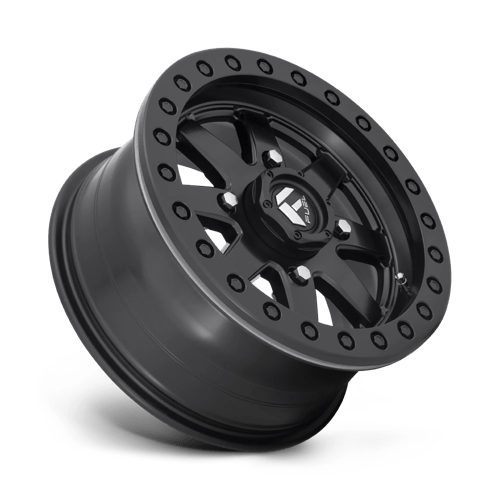 Fuel UTV D9361570A654 D936 15X7 4X137 MT-BLK 38MM - Truck Part Superstore