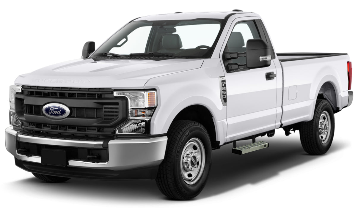 Carr 130550-1 MAXgrip Side Step; Assist/Side Step; XGO Galvanized; Single - Truck Part Superstore
