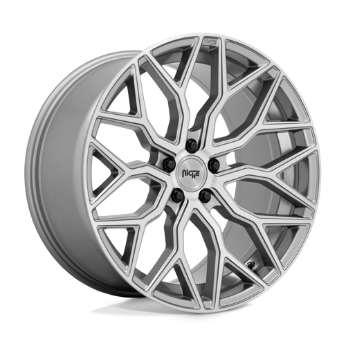 Niche 1PC M265200544+40 M265 20X10.5 5X112 ANTH-BRSH-TINT 40MM - Truck Part Superstore