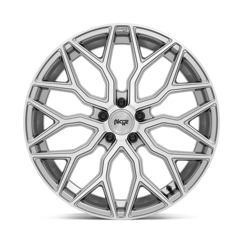 Niche 1PC M2652005F8+40 M265 20X10.5 5X112 ANTH-BRSH-TINT 40MM - Truck Part Superstore