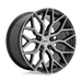 Niche 1PC M262220065+35 M262 22X10 5X4.5 GL-BLK-BRSHD 35MM - Truck Part Superstore