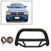Black Horse Off Road MBB-DOB2001-PLFR Black Steel No skid plate - Truck Part Superstore