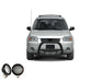 Black Horse Off Road MBB-FOB3001-PLFB Black Steel No skid plate - Truck Part Superstore