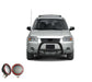 Black Horse Off Road MBB-FOB3001-PLFR Black Steel No skid plate - Truck Part Superstore