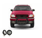 Black Horse Off Road MBB-FOC2105-PLFB Black Steel No skid plate - Truck Part Superstore