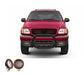 Black Horse Off Road MBB-FOC2105-PLFR Black Steel No skid plate - Truck Part Superstore